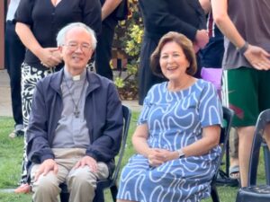 BallinaNewsDaily_Bishop Greg and mayor Sharon