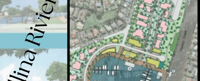 The Marina concept plan from 2017