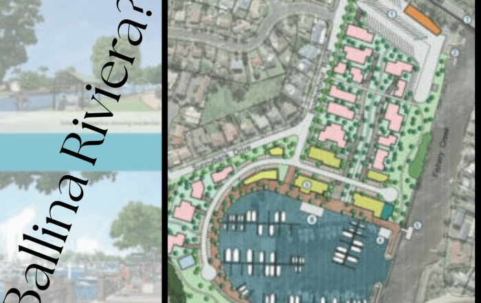 The Marina concept plan from 2017