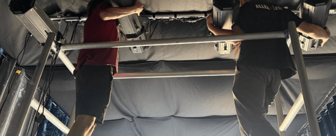 Its time to get things started - its time to light the lights...