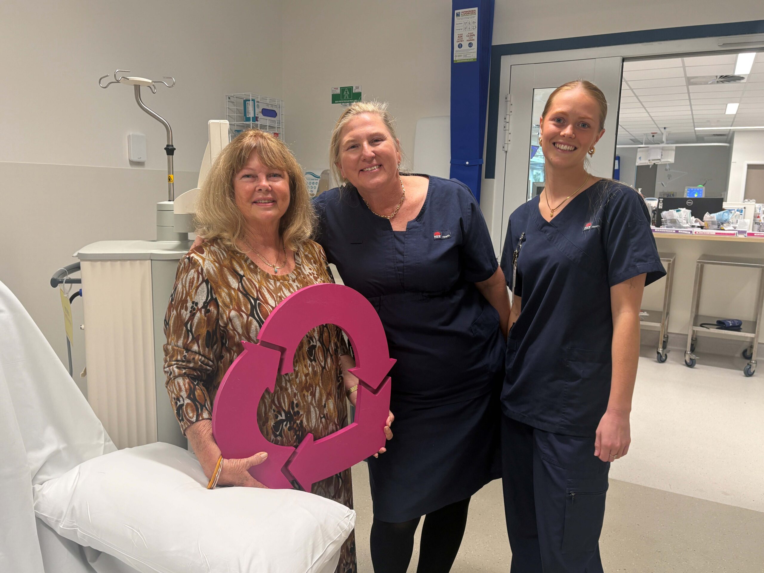 2.TVH Organ recipient Eve Martin with Sandra Landers and Myer Lyndon – July 2026 (15)