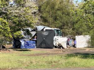BallinaNewsDaily_Homless camp Canal Rd